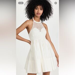 NWT A.L.C. Salines Dress White Size 6